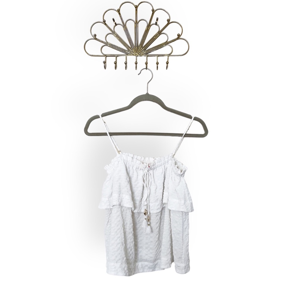 Lilly Pulitzer May Seersucker Top in White
